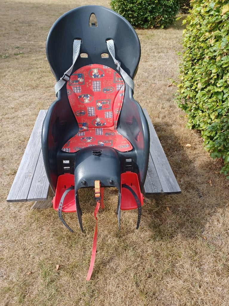 fietsstoel, Fietsen en Brommers, Fietsaccessoires | Fietsstoeltjes, Ophalen, Achterzitje, 0 t/m 18 kg, Gebruikt