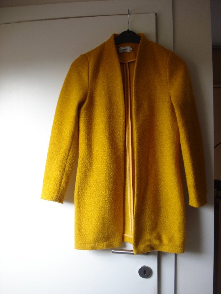 Only jas/gilet, dames. mt S, Only, Geel, Ophalen of Verzenden, Maat 36 (S)
