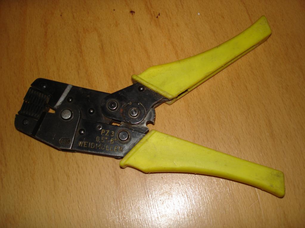 Weidmuller PZ3 Hand Crimp Tool 0.5-6mm², Doe-het-zelf en Bouw, Ophalen, Gebruikt