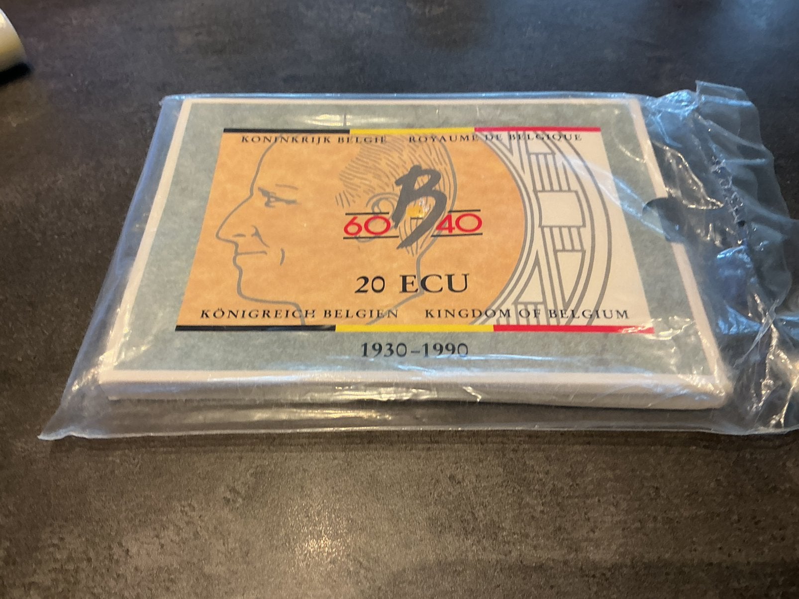 België 20 Ecu goud 1930 - 1990, Postzegels en Munten, Munten | België, Ophalen of Verzenden, Goud, Goud