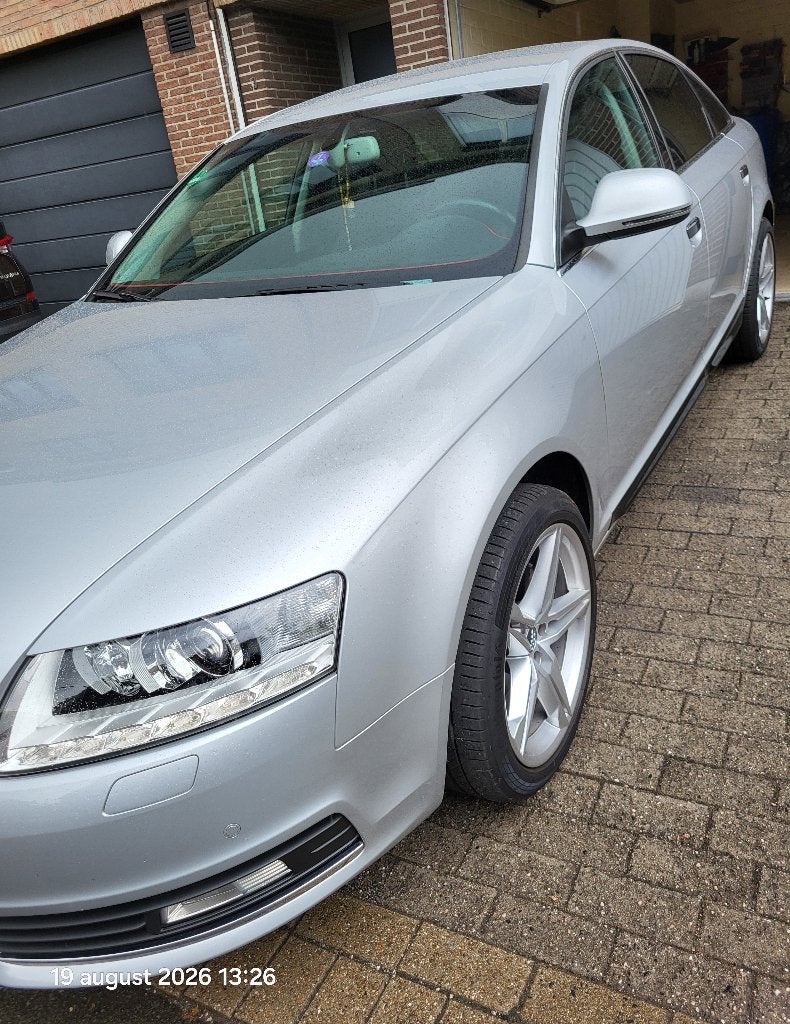 AUDI A6 2.0 TFSI, Auto's, Audi, Zwart, 4 cilinders, 1984 cc, Leder