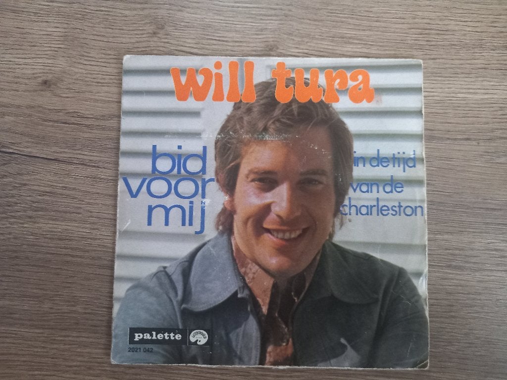 7" vinyl single Will Tura Bid voor mij Levenslied Belpop, Cd's en Dvd's, Vinyl Singles, Ophalen of Verzenden, 7 inch, Nederlandstalig
