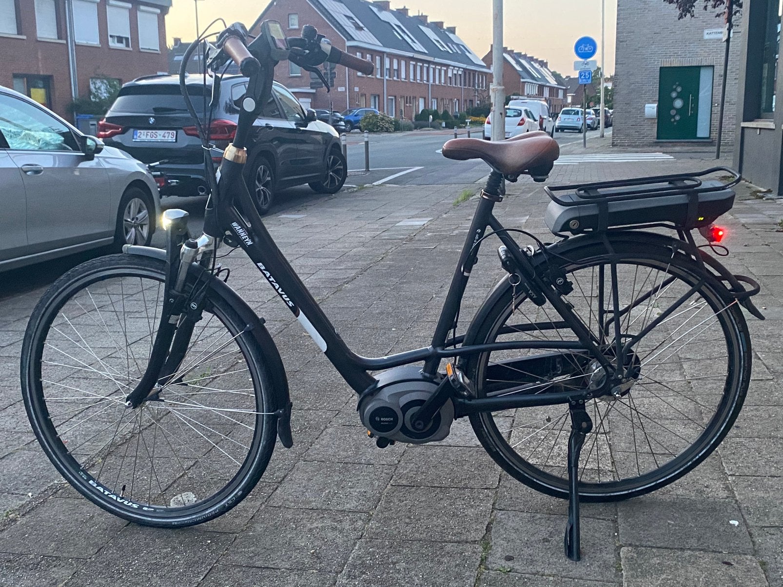 Elektrische fiets, middenmoter Bosch, Enlèvement, Comme neuf