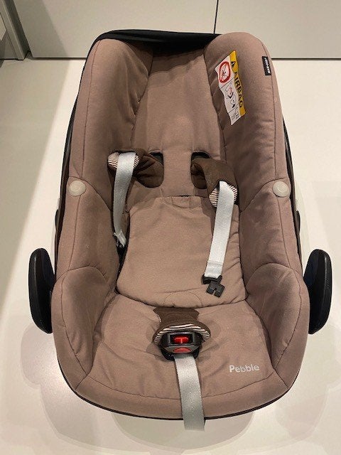 Maxi Cosi Pebble lichtbruin, Ophalen, 0 t/m 13 kg, Maxi-Cosi, Gebruikt