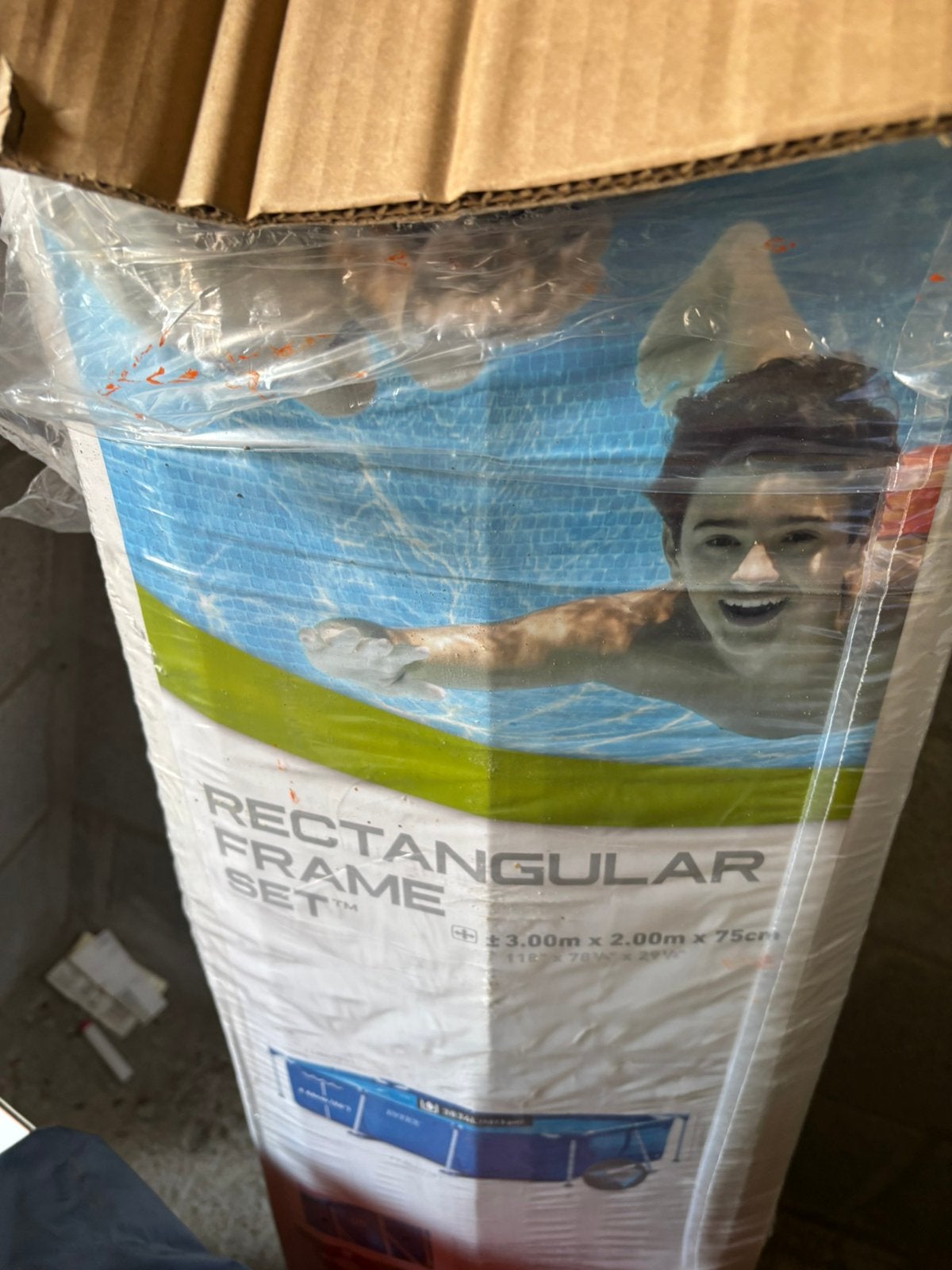 Zwembad te koop €60, Ophalen, Gebruikt, 200 tot 300 cm, 80 tot 120 cm