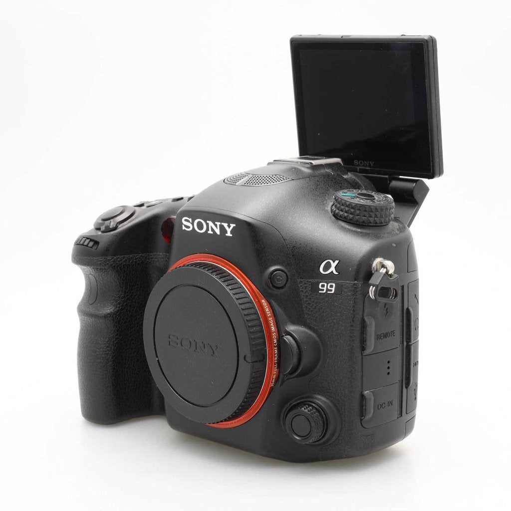 Sony SLT-A99 Full-Frame 24,3 MP met verticale handgrip, Ophalen, Gebruikt, Spiegelreflex, Beeldstabilisatie