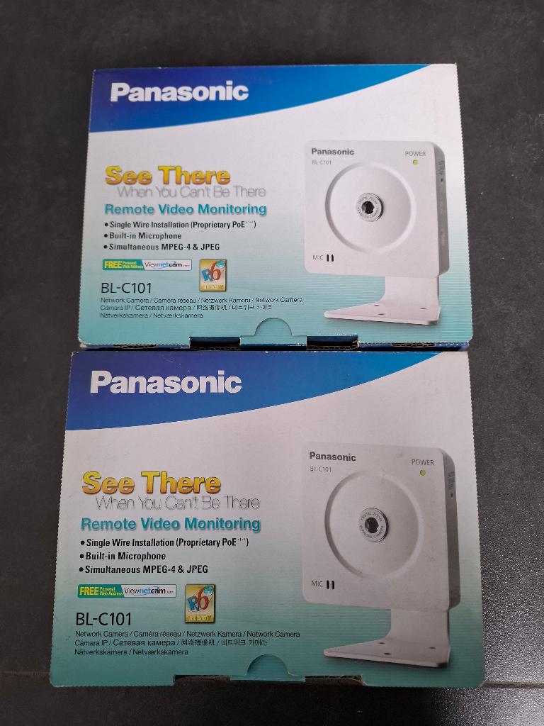 Panasonic BL-C101 IP-camera, TV, Hi-fi & Vidéo, Caméras de surveillance, Enlèvement, Comme neuf, Caméra d'intérieur