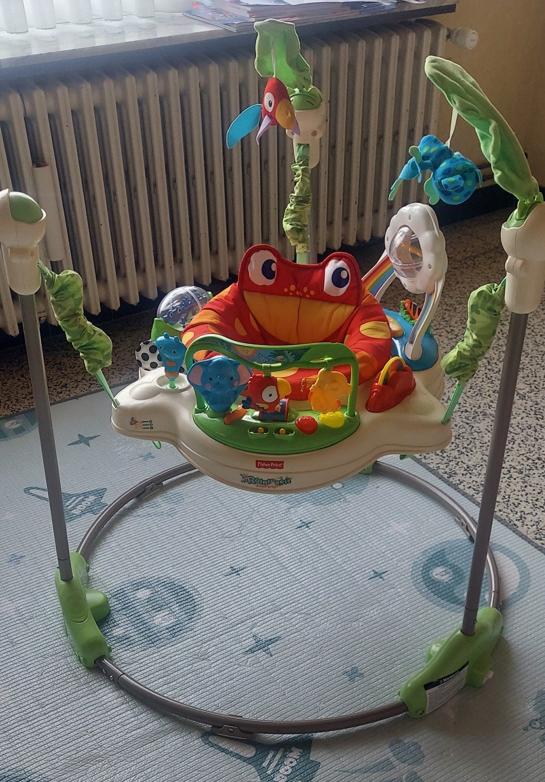 Babyjumper, Ophalen