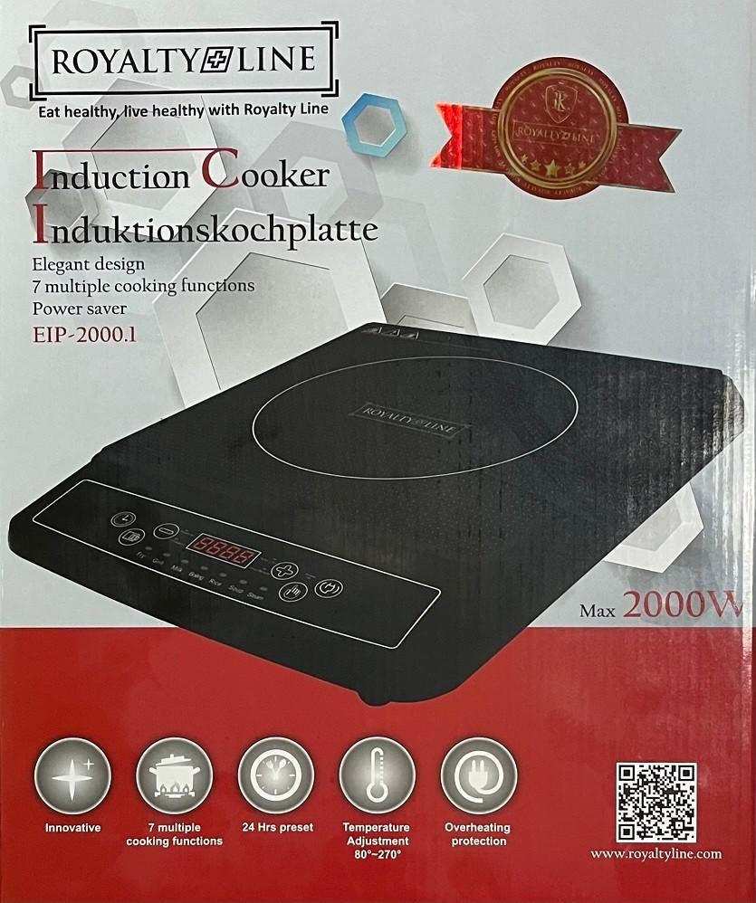 Royalty Line Inductiekookplaat - Nieuw, Neuf, Enlèvement ou Envoi, Induction, 3 zones de cuisson ou moins