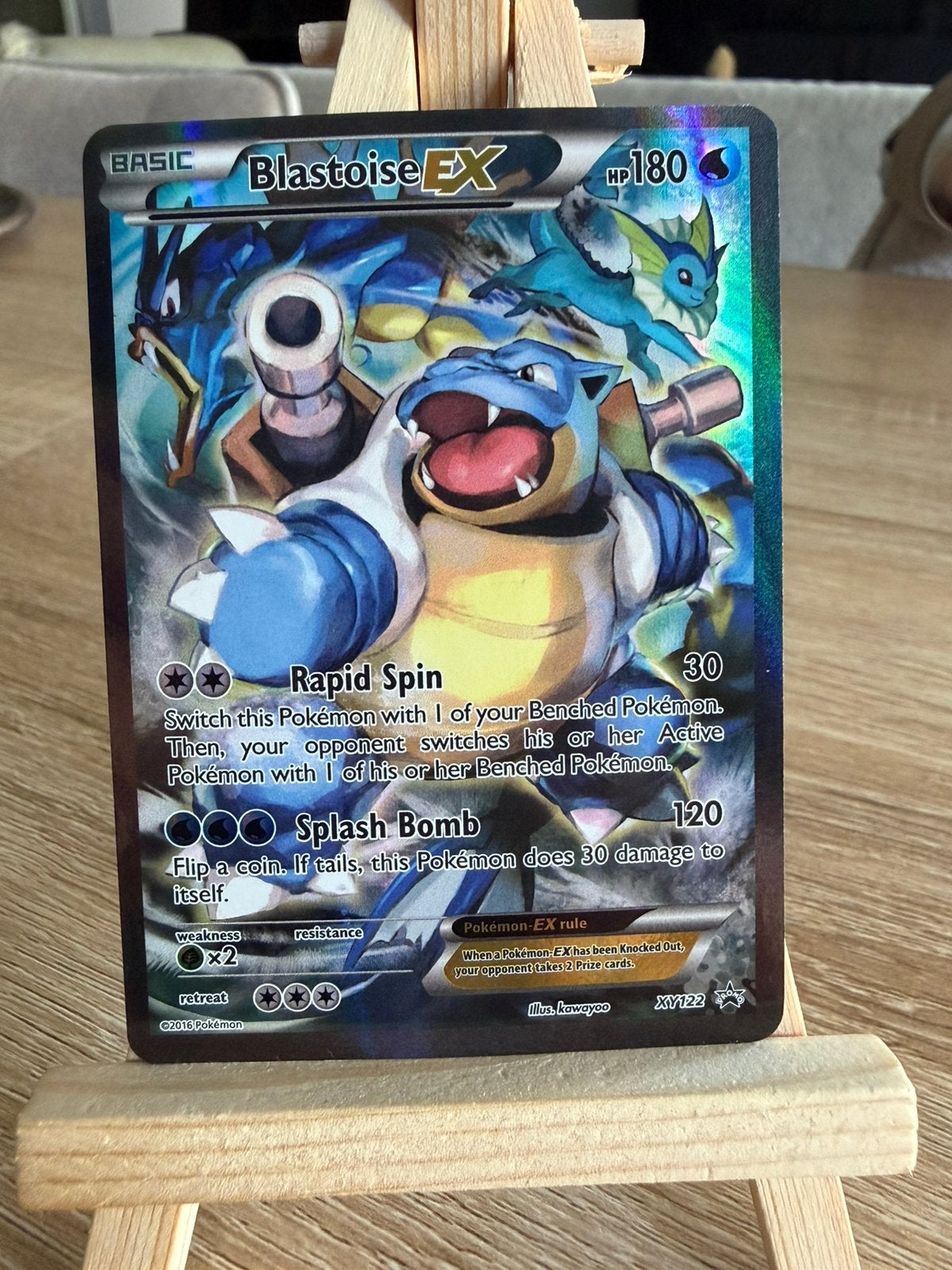 Blastoise xy 122, Enlèvement ou Envoi, Comme neuf, Booster