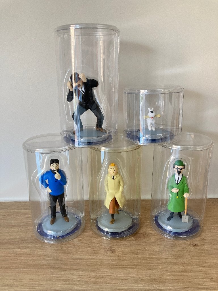 5x kuifje tintin uitgave moulinsart 2012 geen hachette, Enlèvement ou Envoi, Tintin, Neuf, Statue ou Figurine