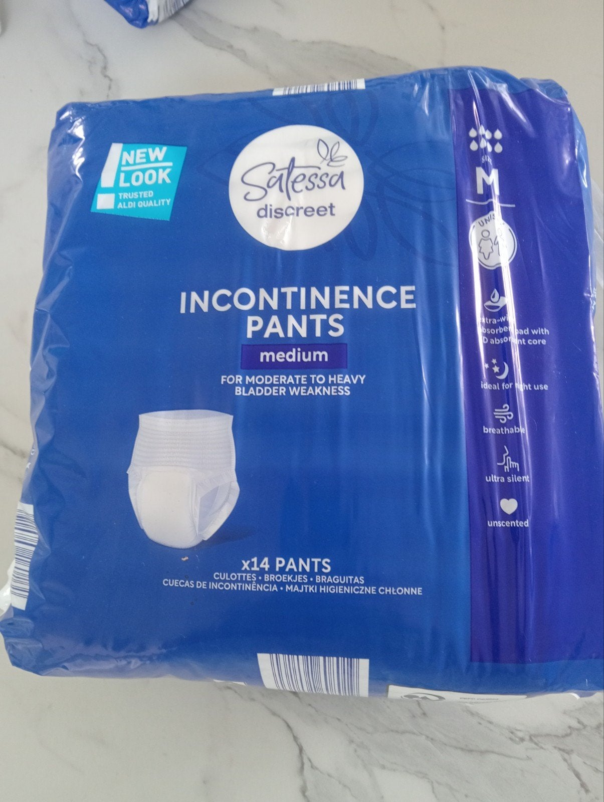 pantalons d'incontinence de taille moyenne, Divers, Enlèvement