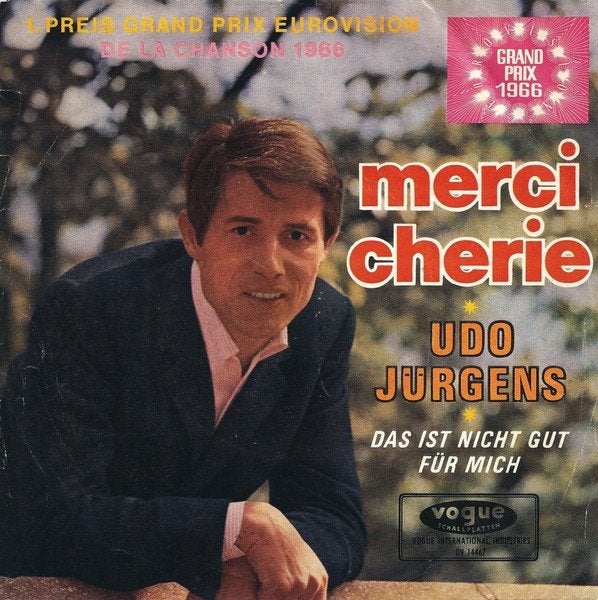 7" Udo Jürgens – Merci Chérie, Gebruikt, 7 inch, Ophalen of Verzenden, Pop