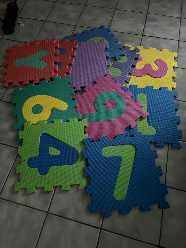 Puzzelmat (speelmat), Ophalen of Verzenden, Gebruikt