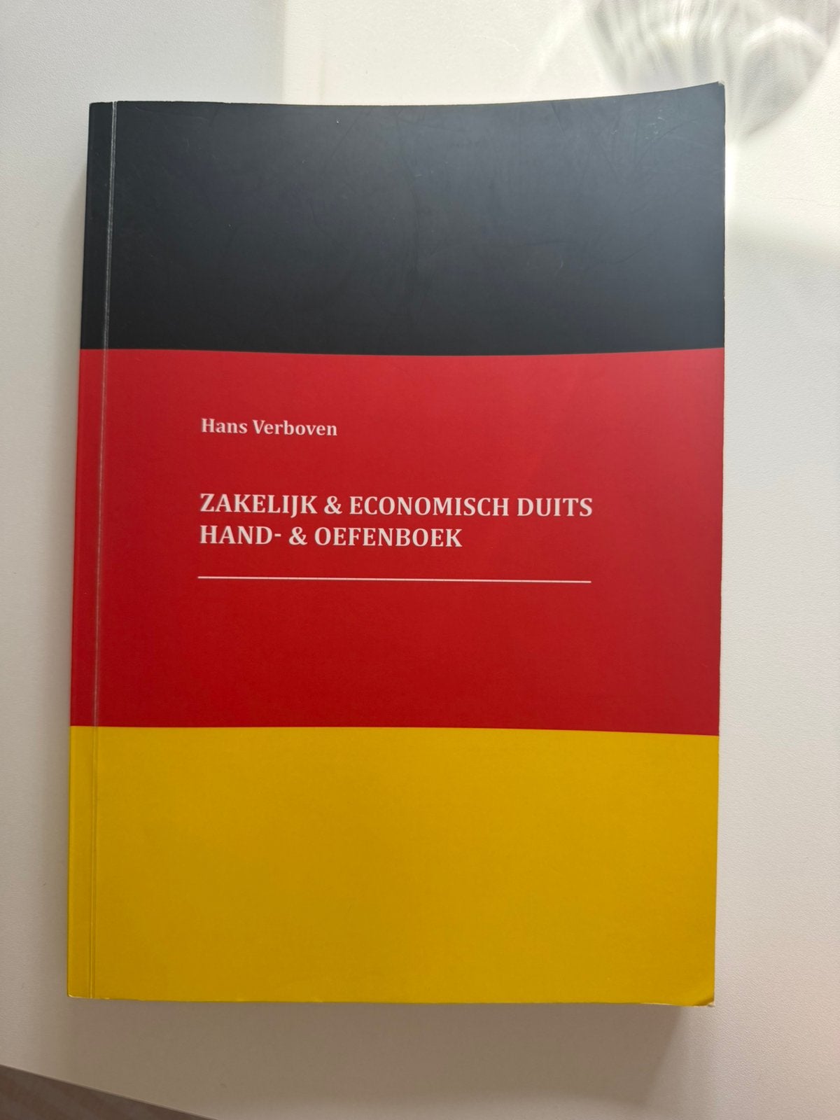 Zakelijk en economisch Duits hand & oefenboek, Boeken, Ophalen of Verzenden, Zo goed als nieuw, Duits