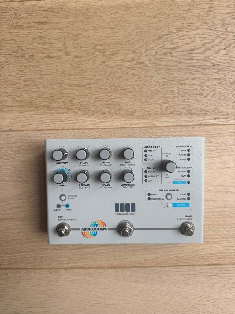 Hologramme, électronique, microcosme, Musique & Instruments, Effets, Enlèvement ou Envoi, Comme neuf, Multi-effet