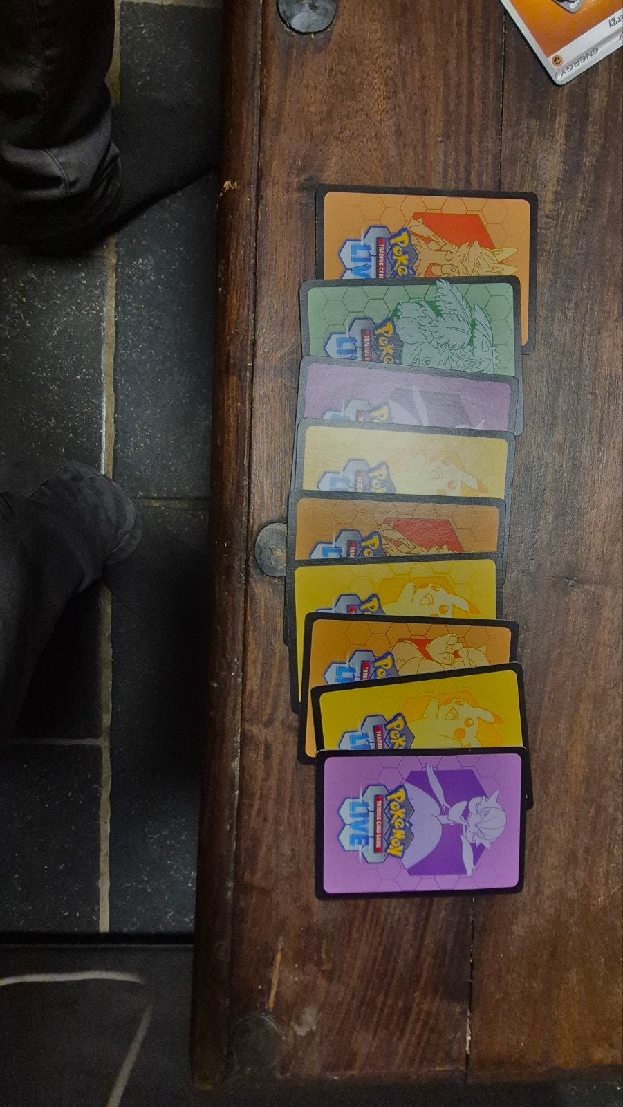 mega evolution pitch black code card 9stuks, Ophalen of Verzenden