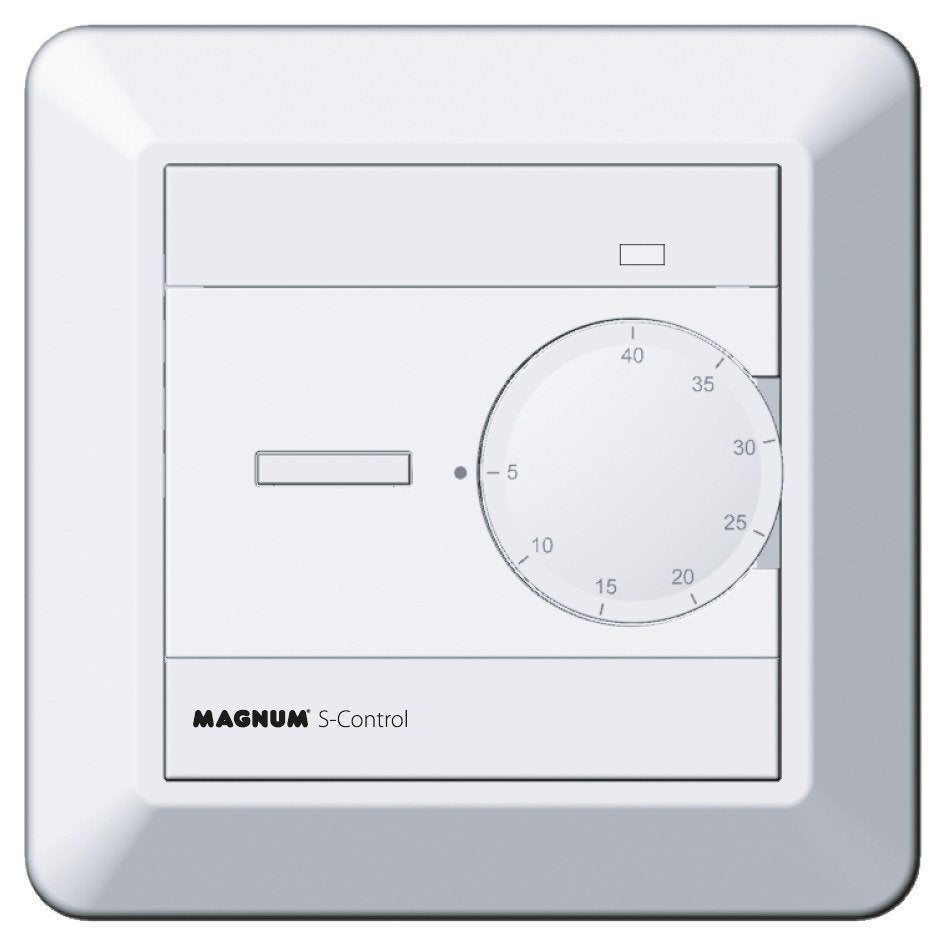 Thermostaat aan/uit +vloersensor Standard Control Manum, Verzenden