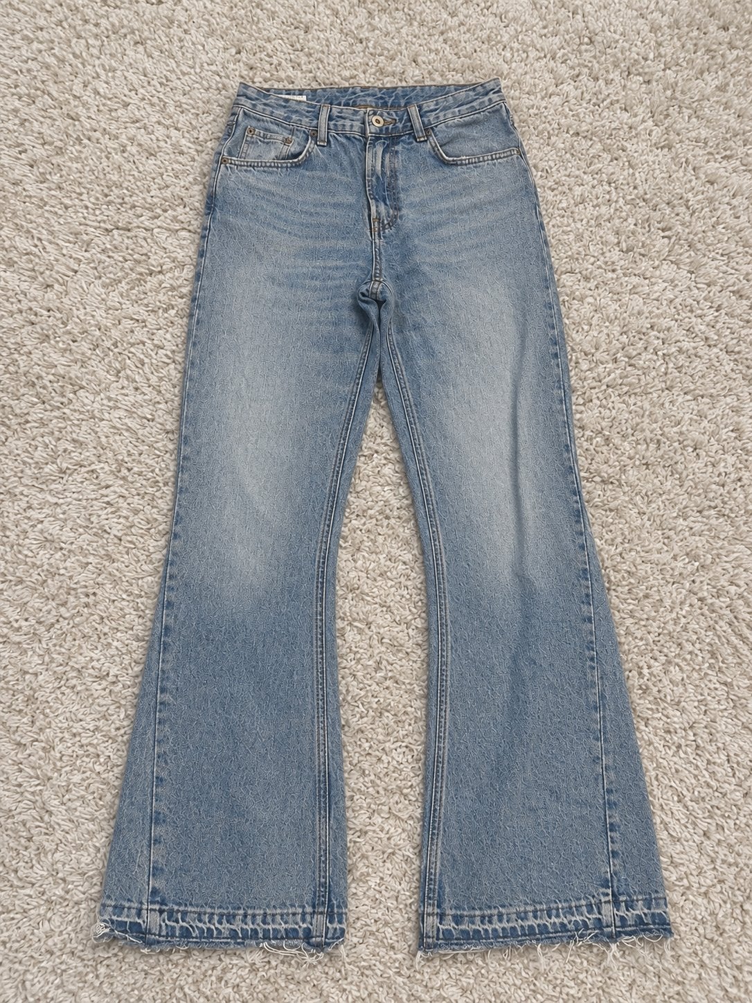 Flared jeans, Kleding | Dames, Ophalen of Verzenden, Nieuw, Blauw, W28 - W29 (confectie 36)