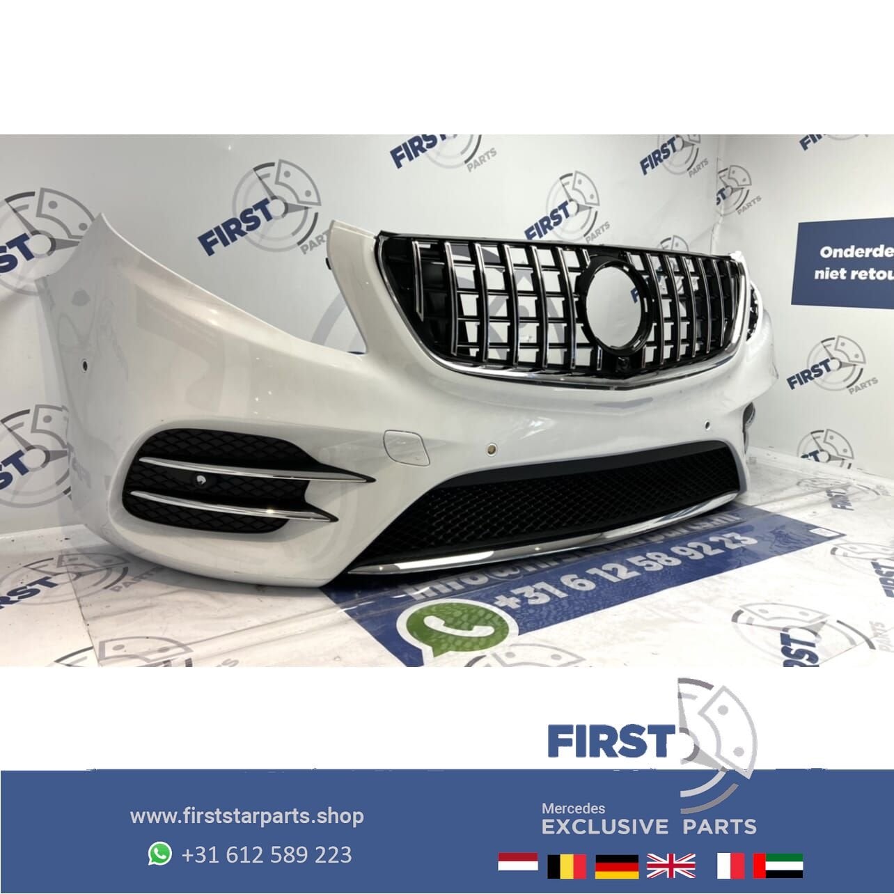 W447 AMG VOORBUMPER COMPLEET + PANAMERICANA GT GRILL ORIGINE, Utilisé, -, Avant, -