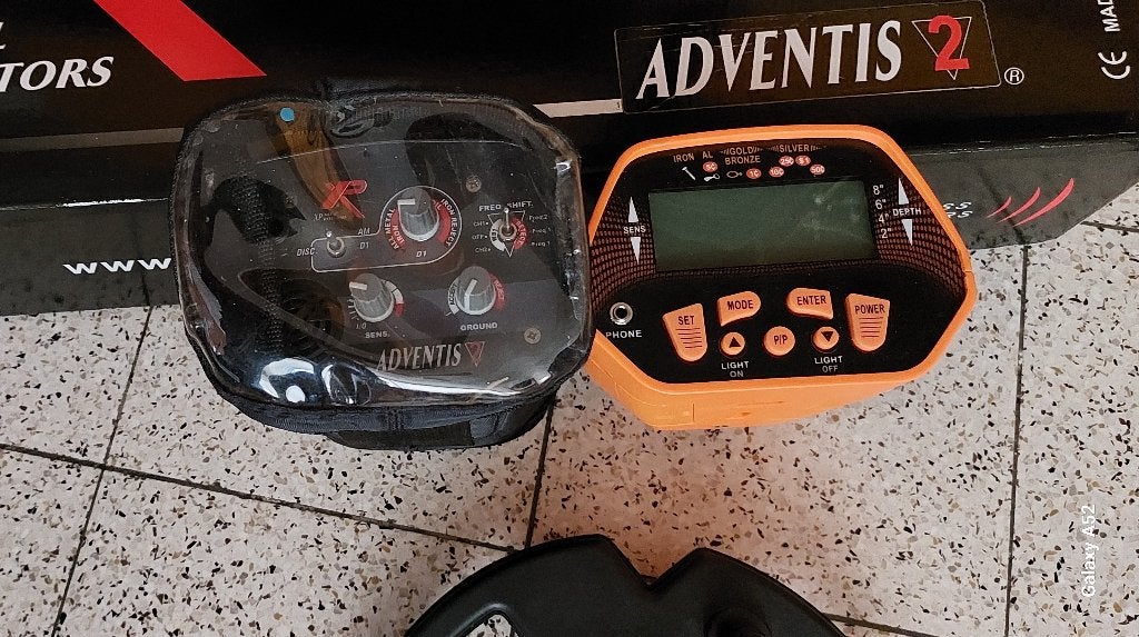 XP adventis II  + Sunpow Metal detector, Hobby & Loisirs créatifs, Enlèvement, Utilisé, 30 cm ou moins, XP
