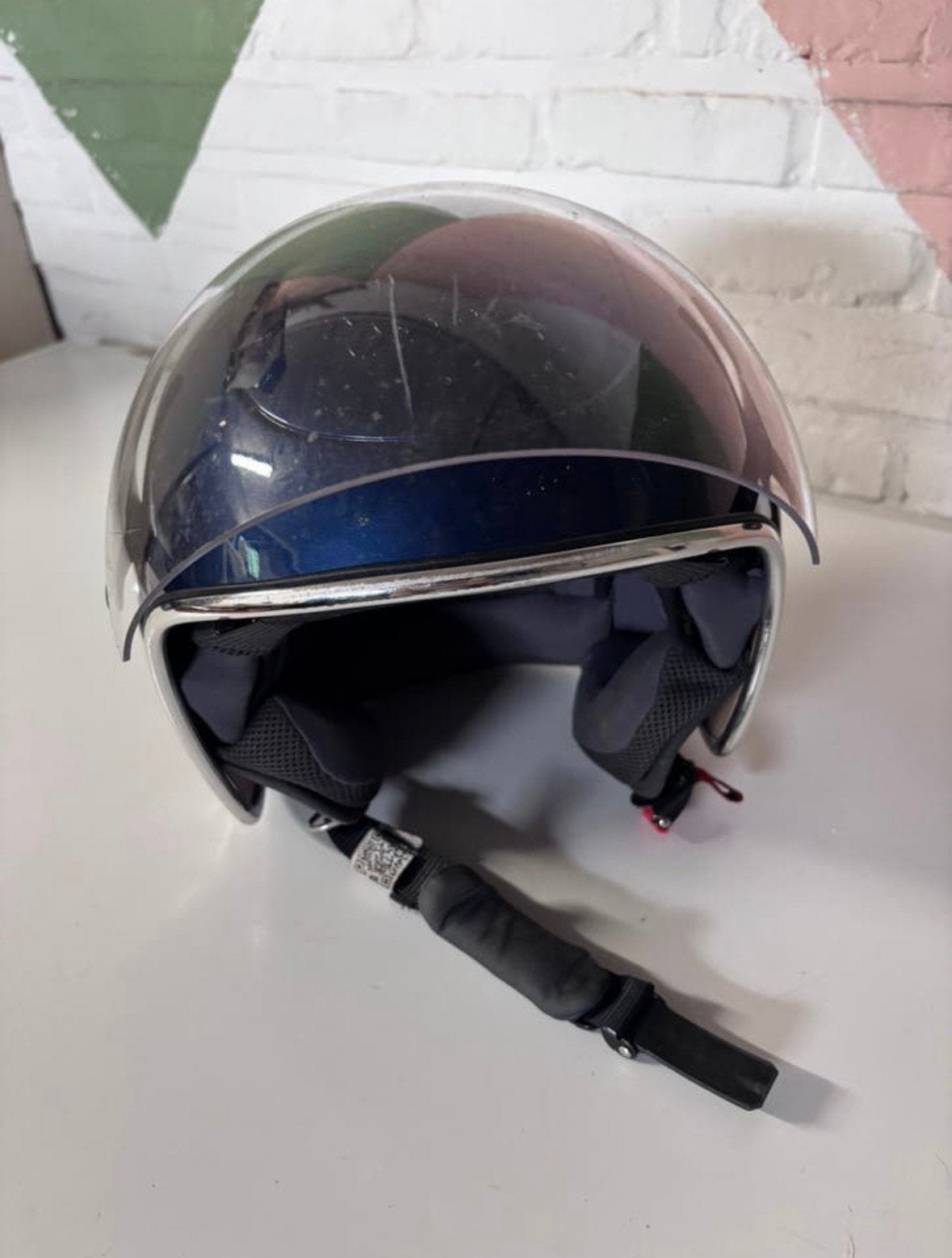 Vespa vj helm maat L, Ophalen, Zo goed als nieuw