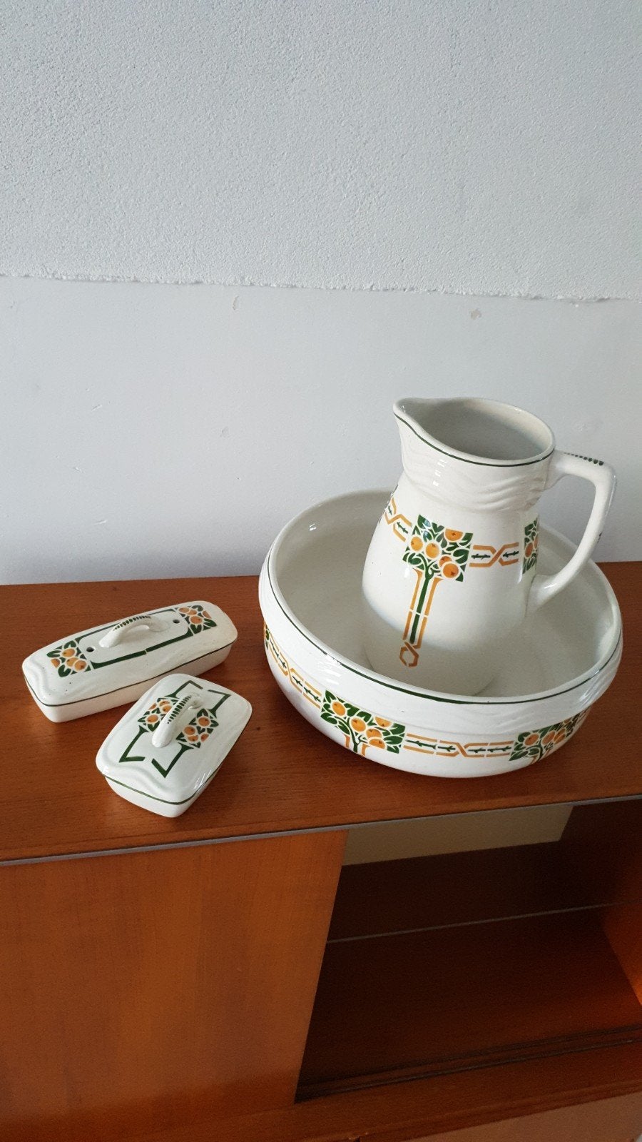 vintage keramiek wasset, Ophalen