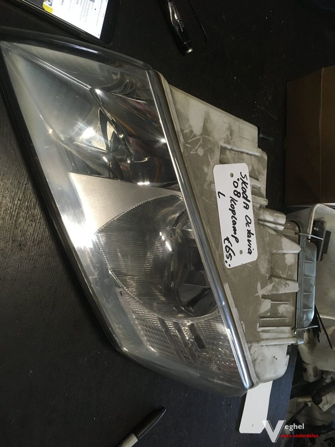 Skoda Octatvia 2008 Koplamp Links, -, Utilisé, -, -