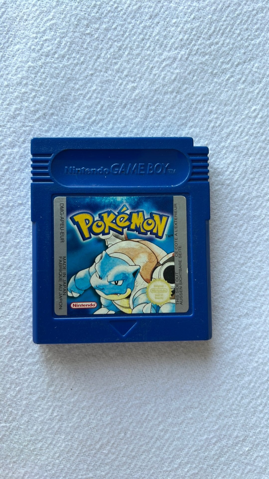 Pokemon Blue Gameboy, Games en Spelcomputers, Ophalen of Verzenden, Zo goed als nieuw