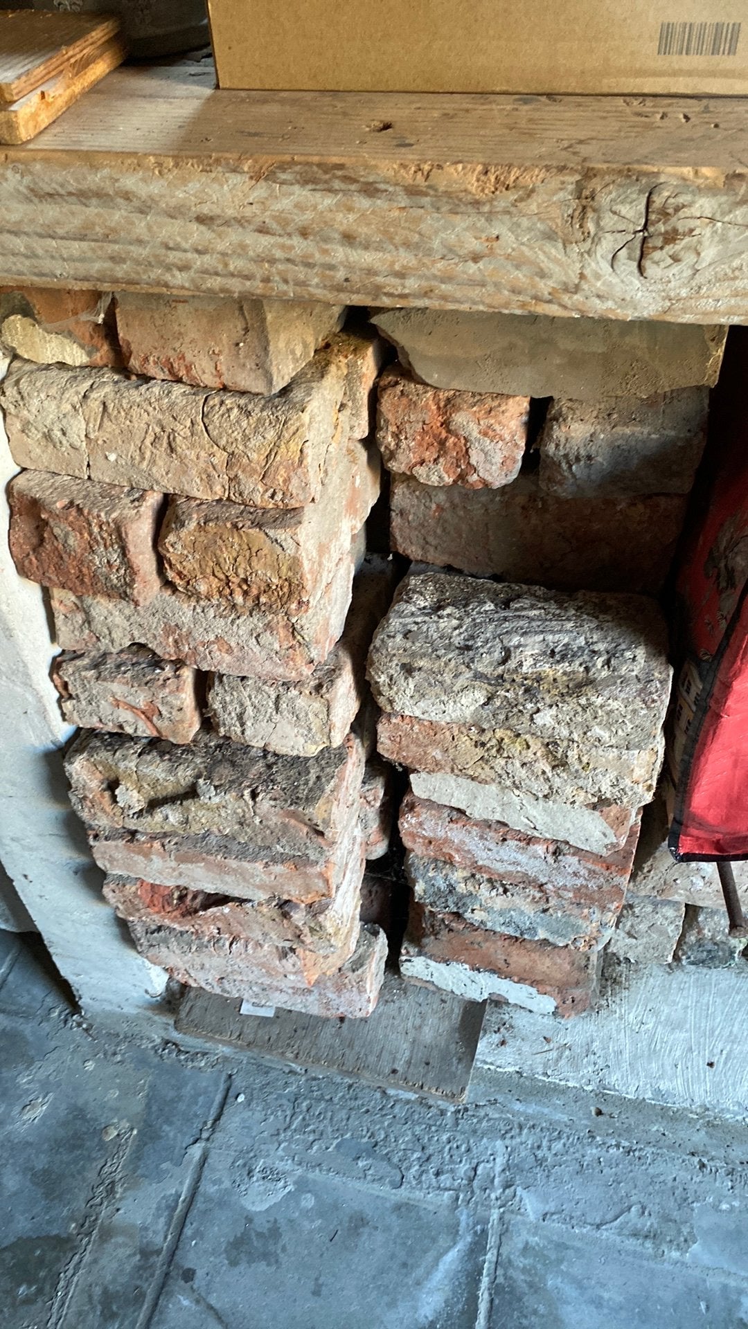 Partijtje stenen, Bricolage & Construction, Briques, Enlèvement, Utilisé