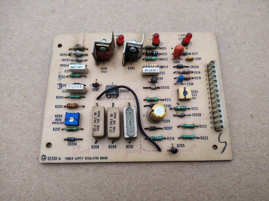 Power Supply Bord/ 52350-A Rock-ola 484 (1980) jukebox, Envoi