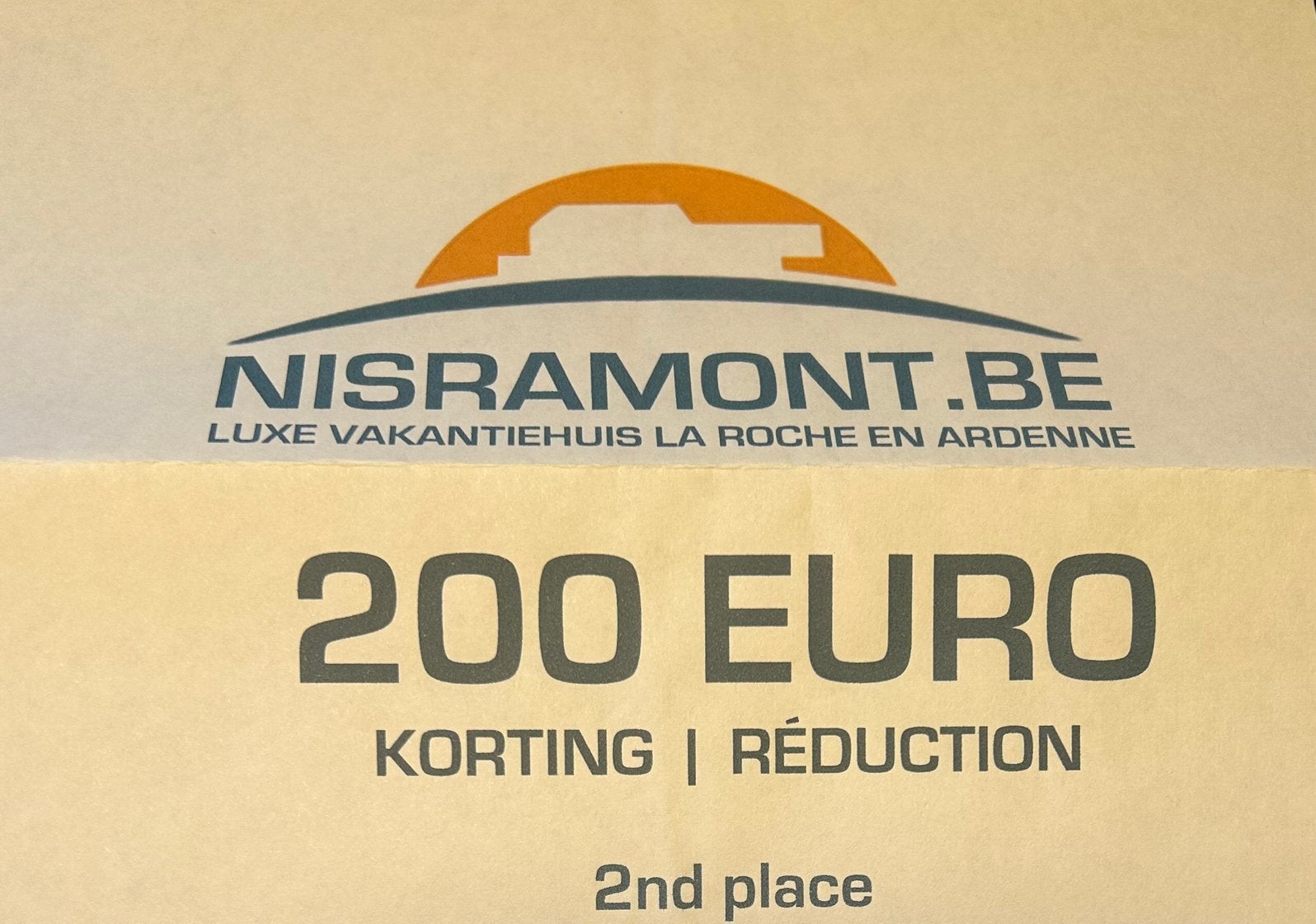 Bon de pour maison de vacance de luxe La Roche en Ardenne