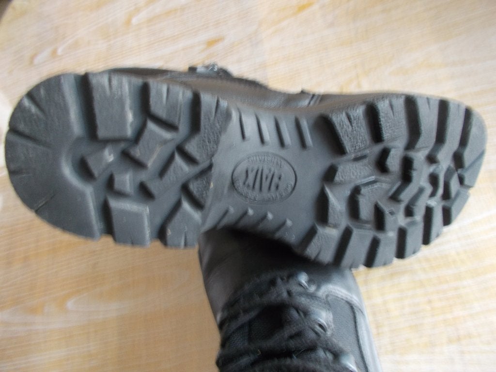 Bottines hautes noires "HAIX" c/neuves, point. 42., Ophalen, HAIX, Zwart, Zo goed als nieuw