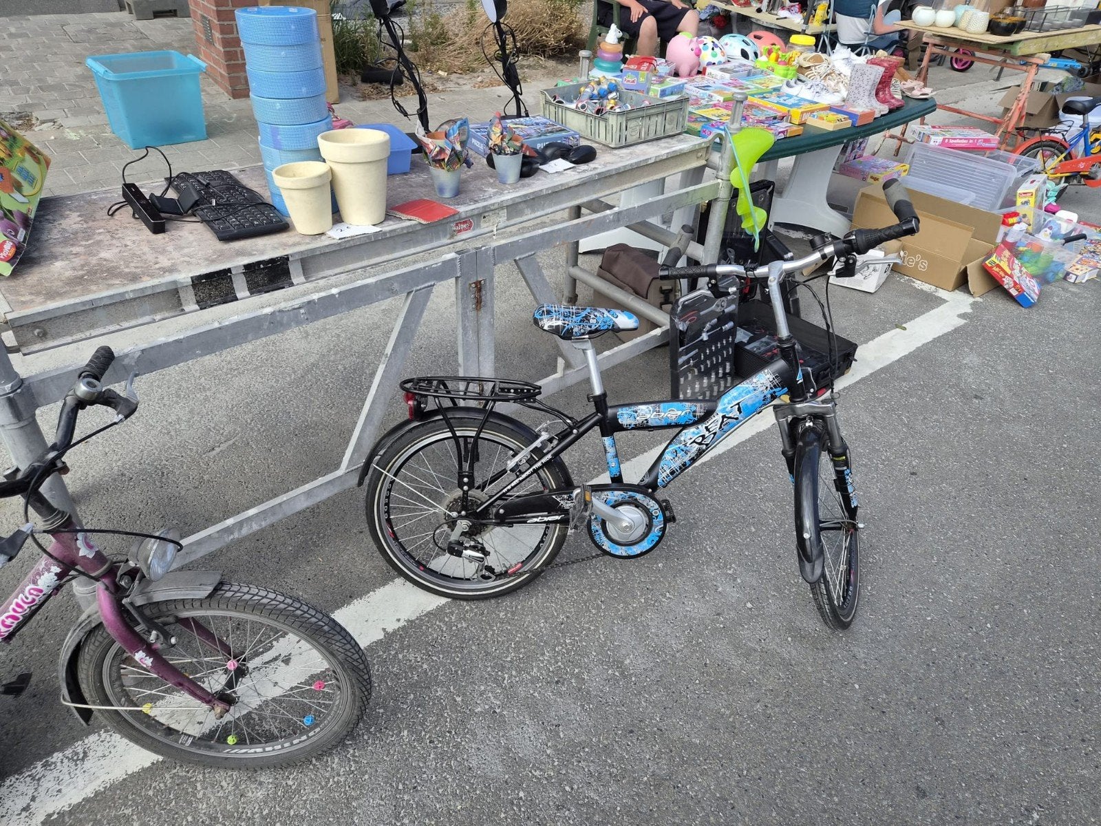 Fiets, Enlèvement
