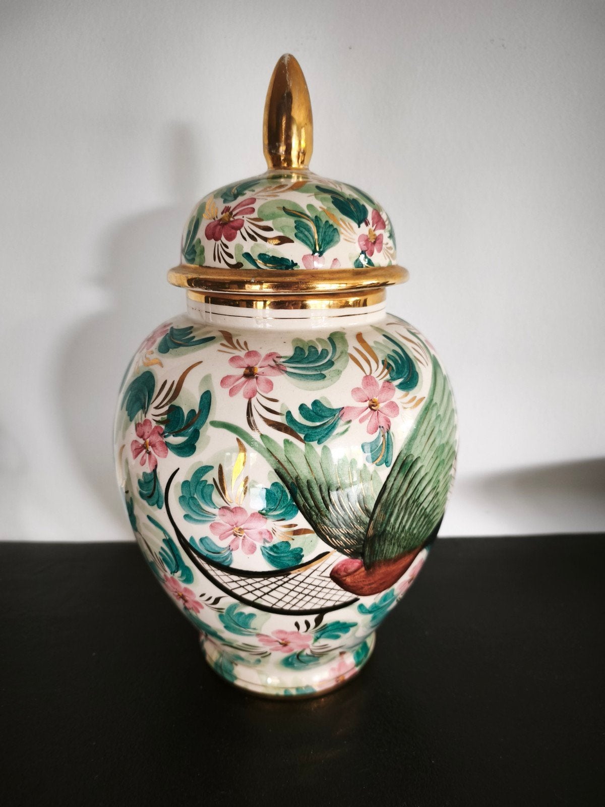 Grande Potiche Couverte En Céramique H. Bequet Quaregnon, Antiek en Kunst, Antiek | Keramiek en Aardewerk, Ophalen