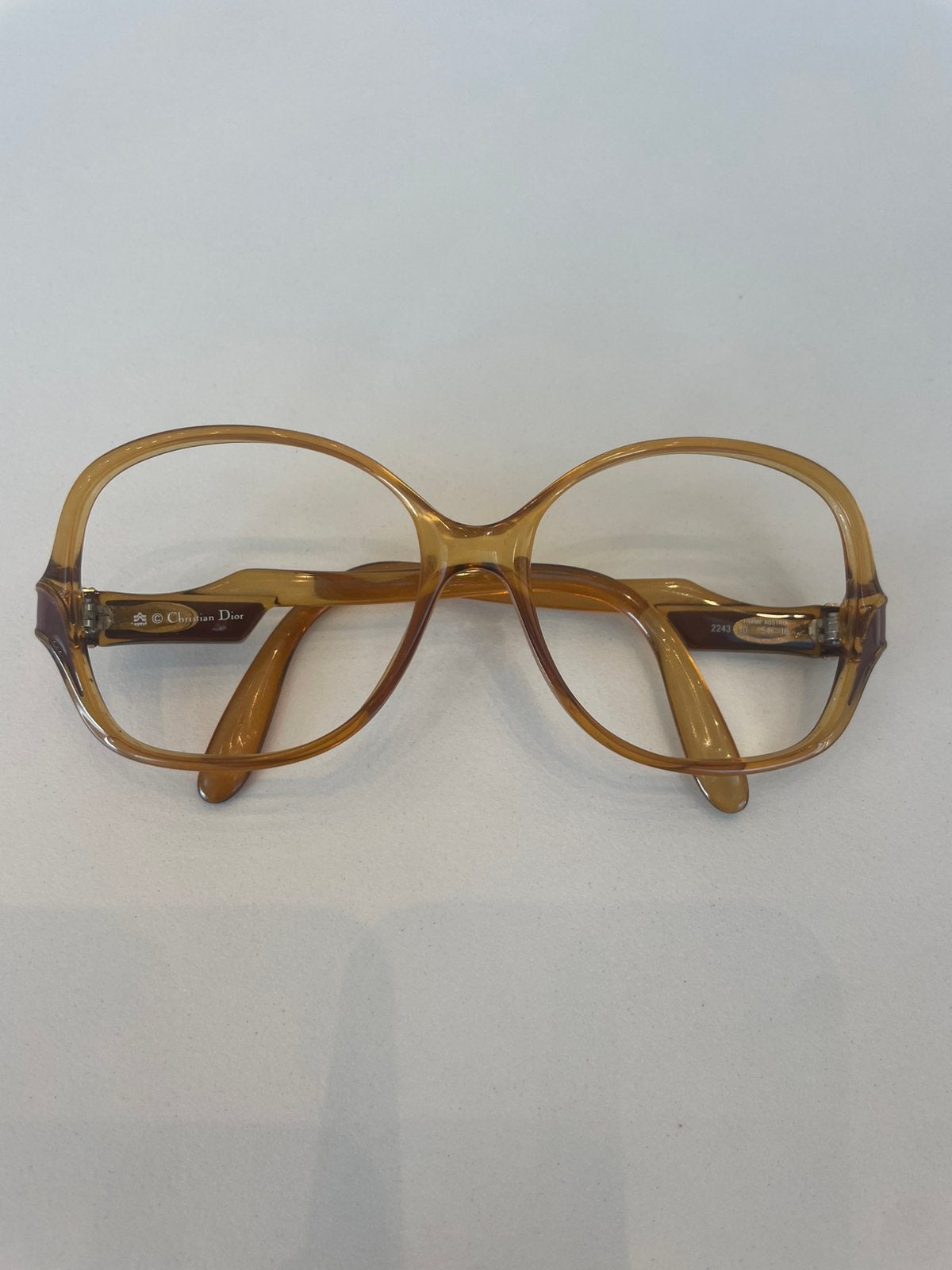 Monture de lunettes vintage Christian Dior, Comme neuf, Brun, Lunettes, Christian Dior