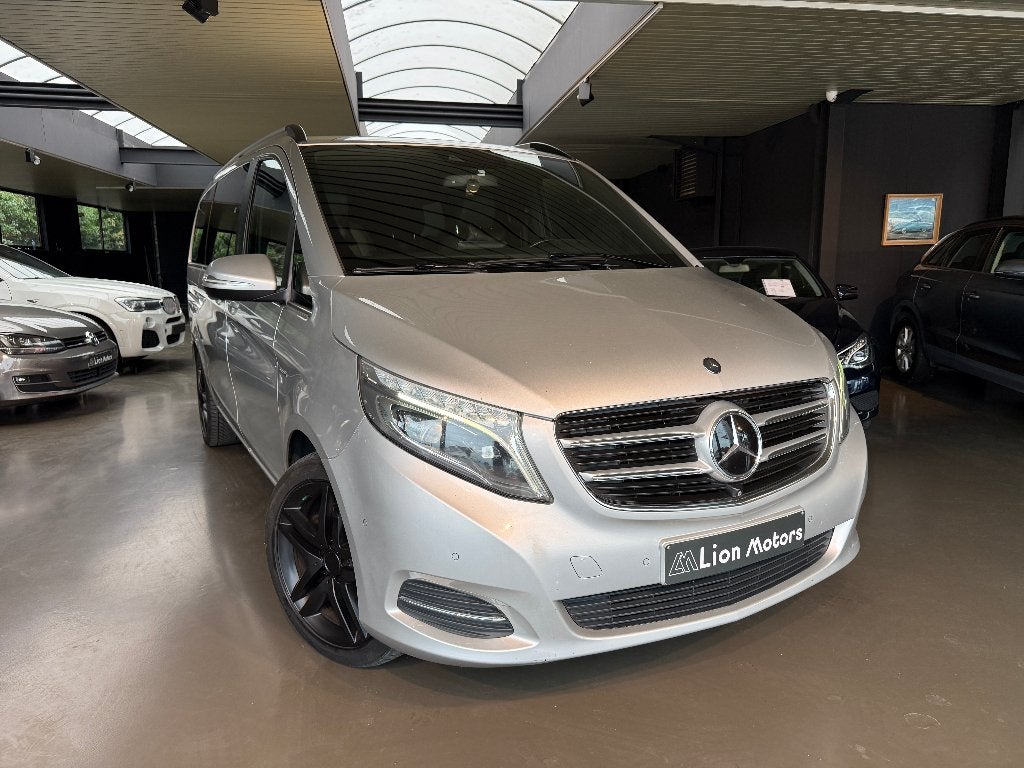 MERCEDES V 250 CDI AVANTGARDE*LEDER*NAVI*360 CAM*TREKHAAK, Cuir, Euro 6, Entreprise, https://public.car-pass.be/vhr/dab5b7f4-599f-4f0e-bf97-6f053d802bef