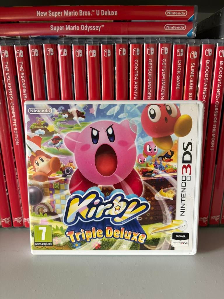 Kirby Triple Deluxe (3DS), Games en Spelcomputers, Games | Nintendo 2DS en 3DS, Zo goed als nieuw, Ophalen of Verzenden