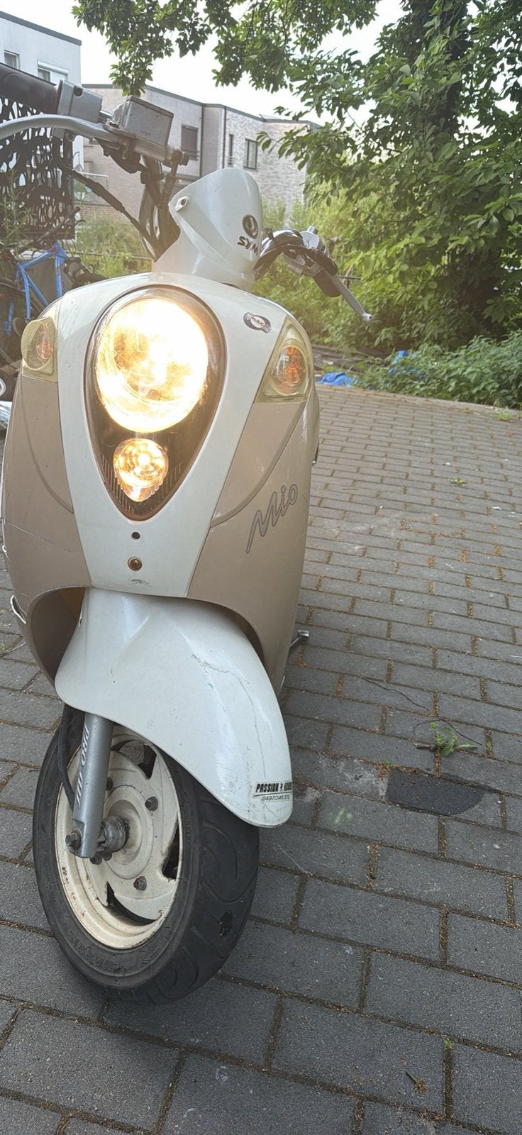 Sym Mio 50, Fietsen en Brommers, Ophalen, Zo goed als nieuw, Mio
