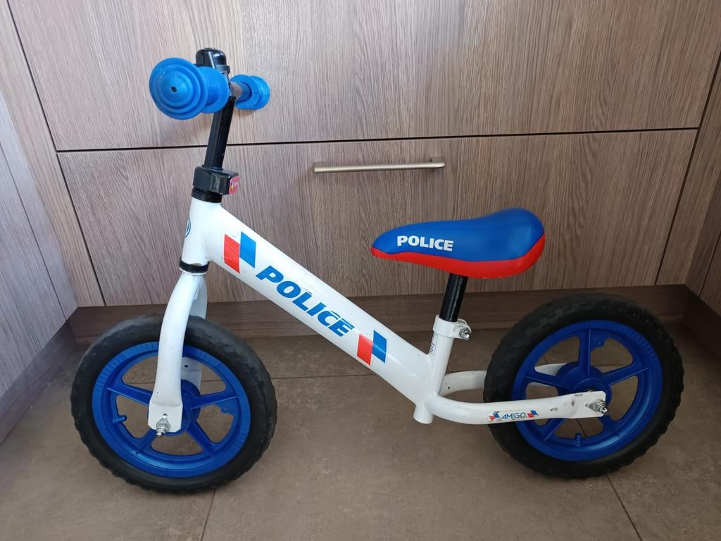 Loopfiets, Ophalen, Loopfiets