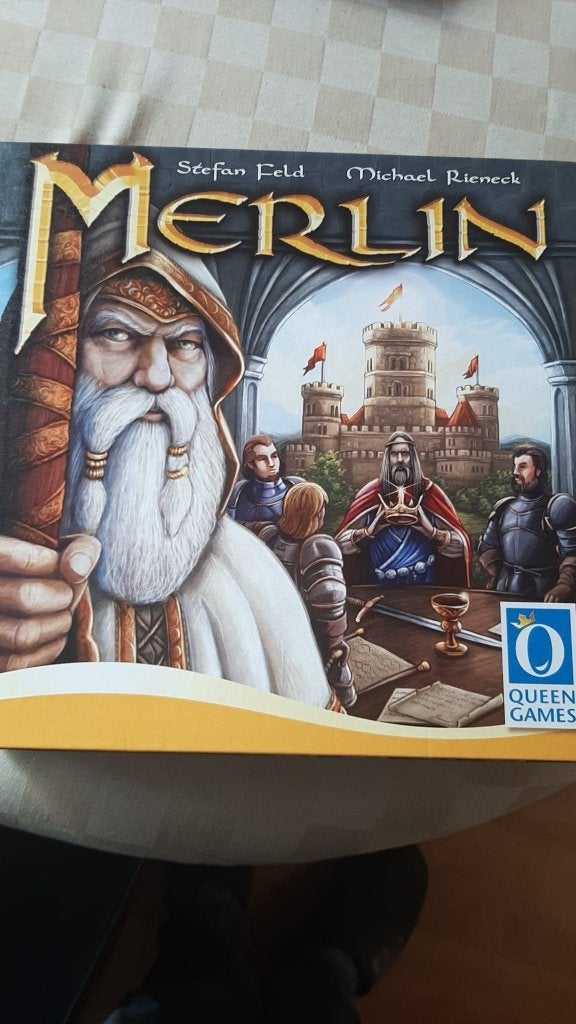 bordspel van queen games Merlin strategiespel, Een of twee spelers, Ophalen of Verzenden, Nieuw