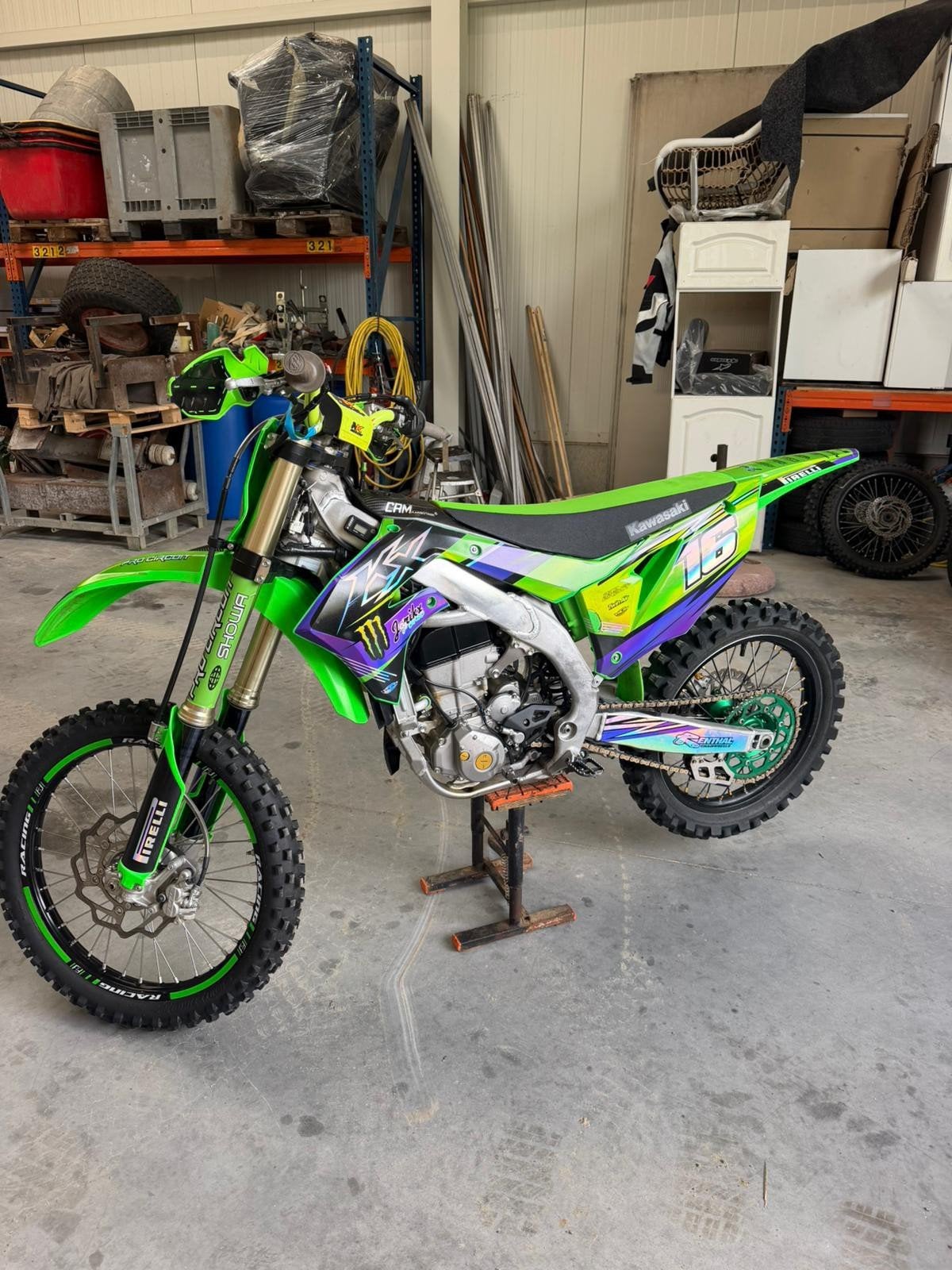 kxf 450 2021, Motoren, 450 cc, Particulier, Crossmotor