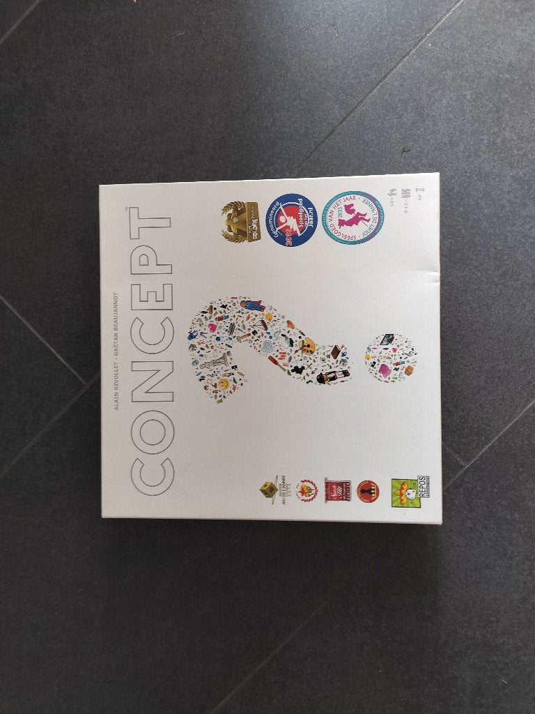 Concept bordspel, Hobby & Loisirs créatifs, Jeux de société | Jeux de plateau, Cinq joueurs ou plus, Enlèvement ou Envoi, Comme neuf