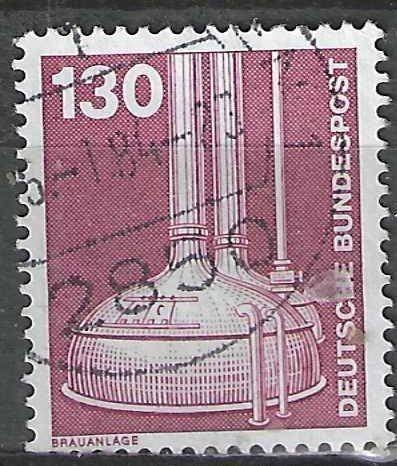 Duitsland Bundespost 1982 - Yvert 967 - Industrie (ST), Verzenden, Gestempeld