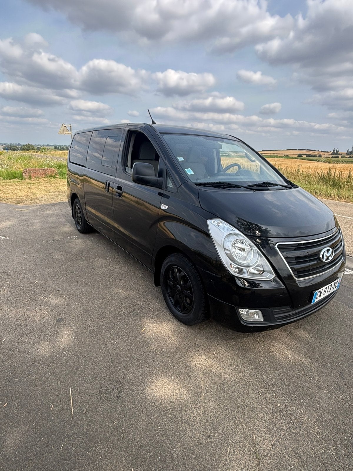 Hyundai h1 2.5 diesel 8 zitplaatsen goede staat, Automaat, Diesel, Particulier, Onderhoudsboekje