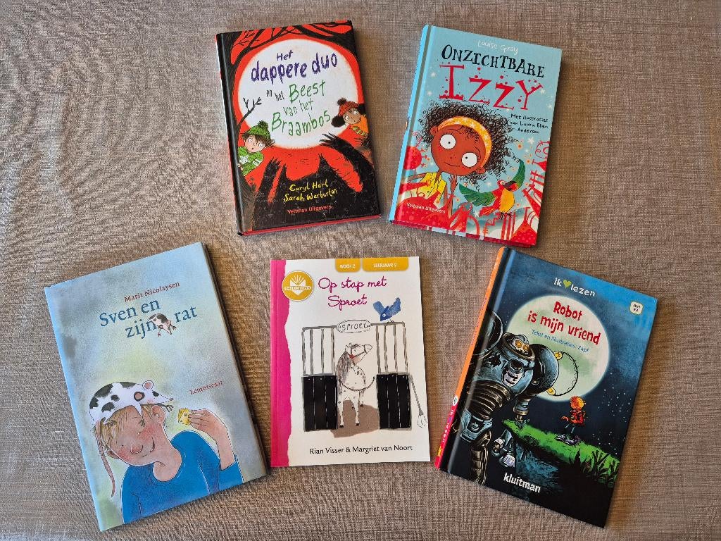 Kinderboeken 2de leerjaar, Boeken, Ophalen, Zo goed als nieuw