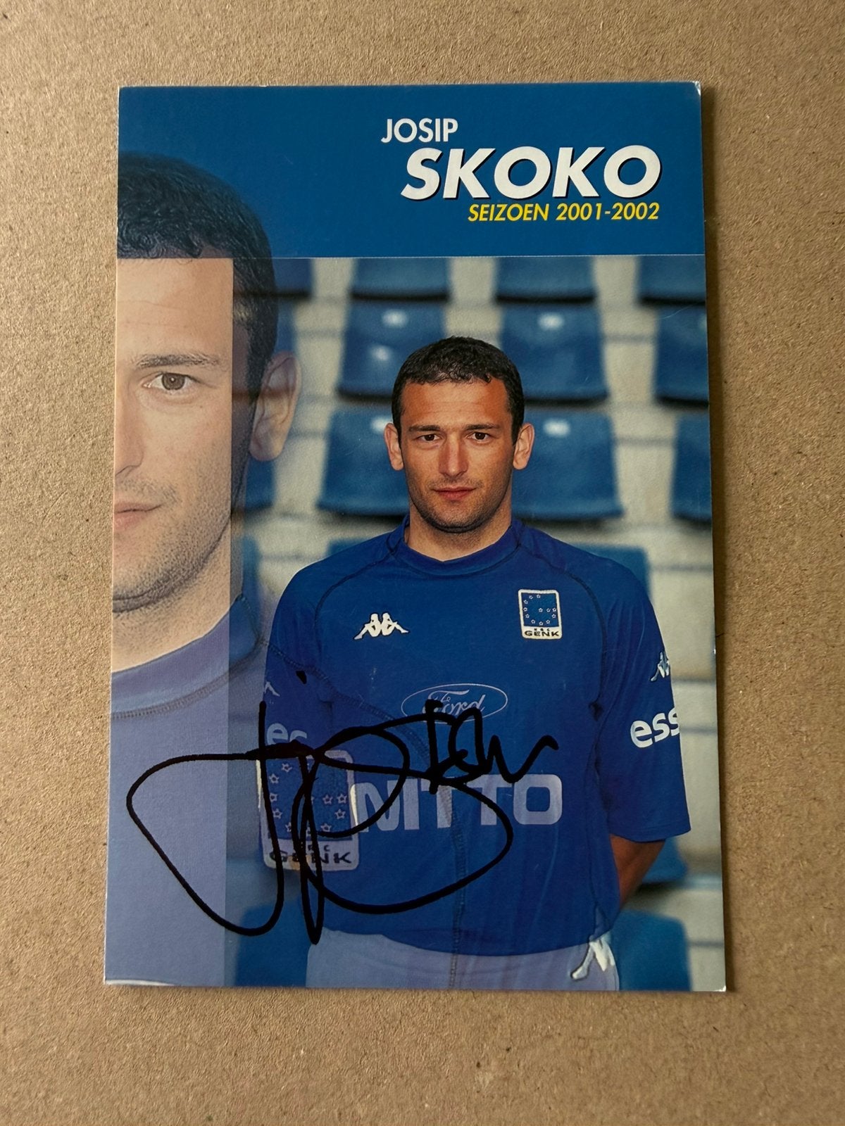 Josip Skoko gesigneerd - KRC Genk, Verzamelen, Overige Verzamelen, Ophalen of Verzenden, Zo goed als nieuw
