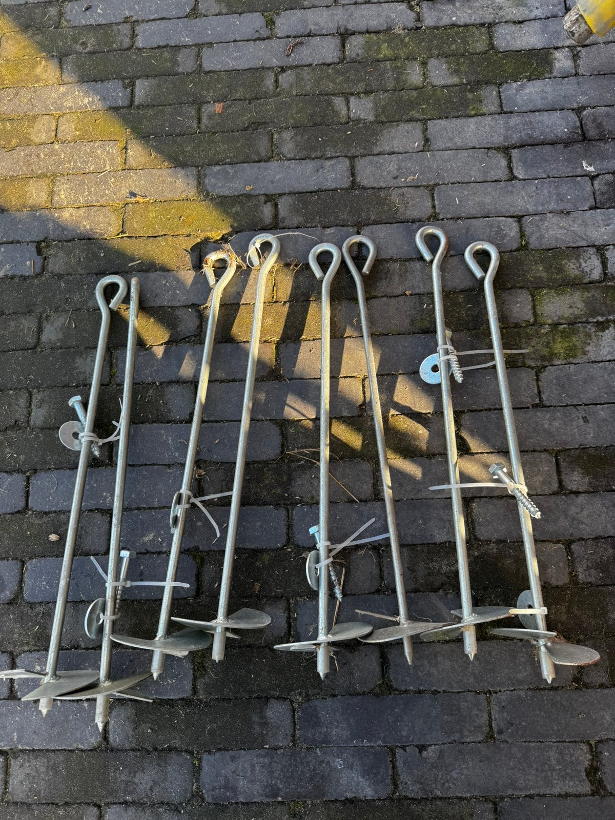 Grondankers, Ophalen, Nieuw