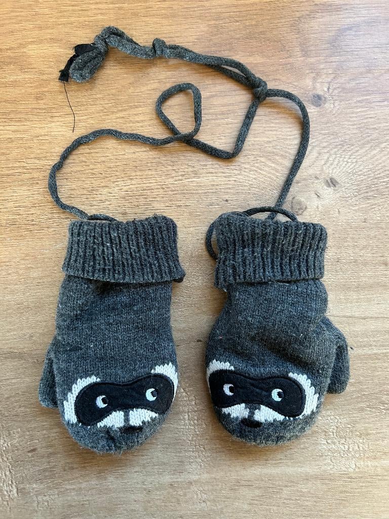 Unisex wanten aan touw, Enfants & Bébés, Vêtements de bébé | Bonnets, Écharpes & Moufles, Enlèvement ou Envoi, Utilisé, Mitaines