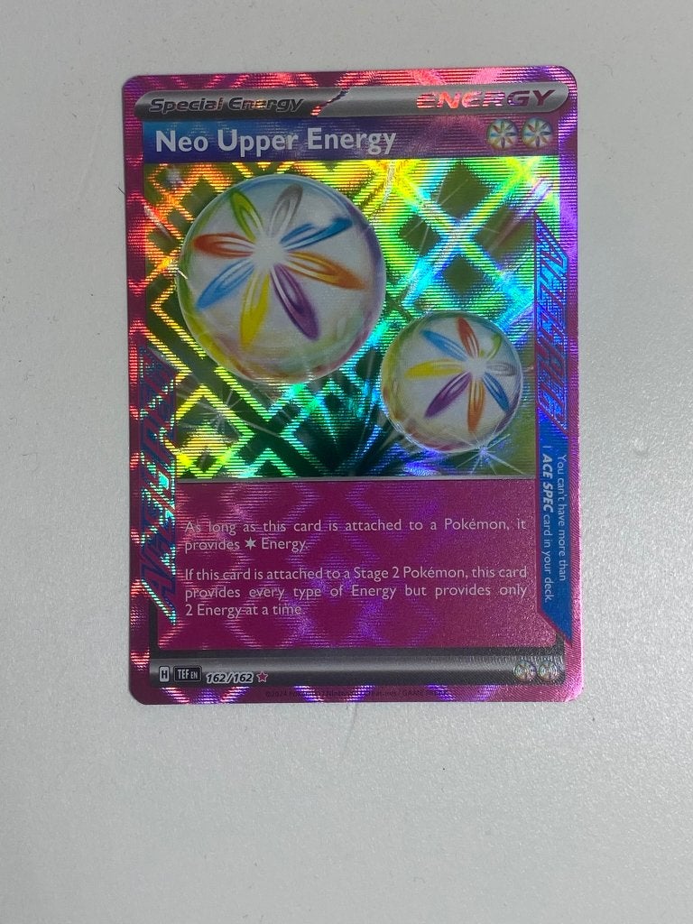 pokemon kaart neo upper energy ace spe 162/162, Hobby & Loisirs créatifs, Jeux de cartes à collectionner | Pokémon, Neuf, Cartes en vrac